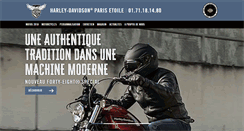 Desktop Screenshot of harleydavidson-etoile.fr