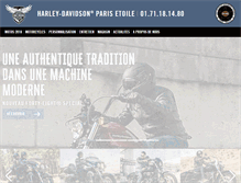 Tablet Screenshot of harleydavidson-etoile.fr
